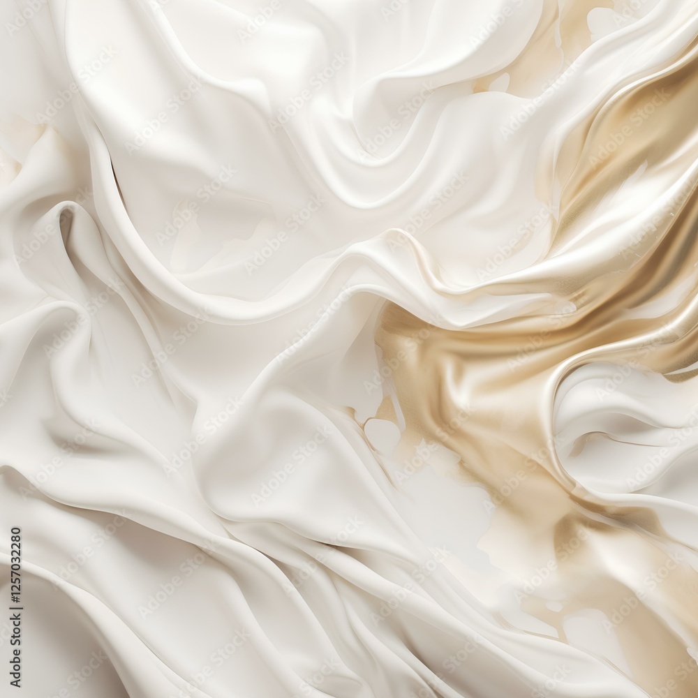 Obraz premium white silk background