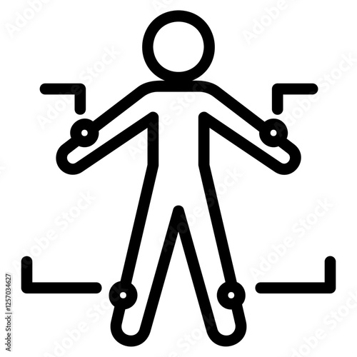 motion sensor Line Icon