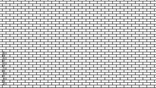 White brick wall texture background for stone tile block painted. white brick wall background. Construction background or backdrop brick wall of white abstract style.