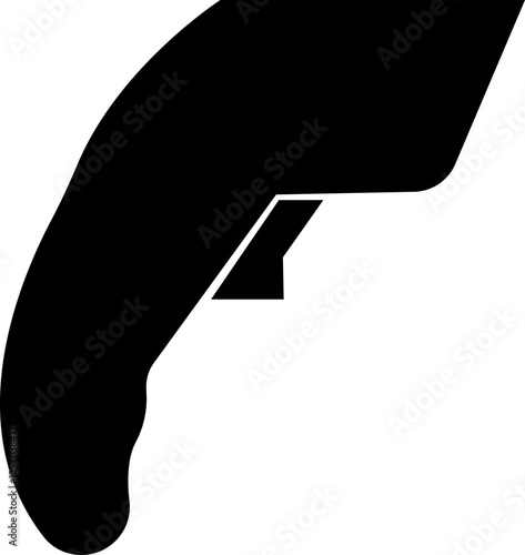 Warehouse scanner icon. Clipart image, Bar code scanner icons vector graphic designs elements, solid pictogram, clipart avatar logotype ,isolated on transparent background. Symbols, logo, template