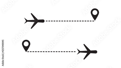flight route icon