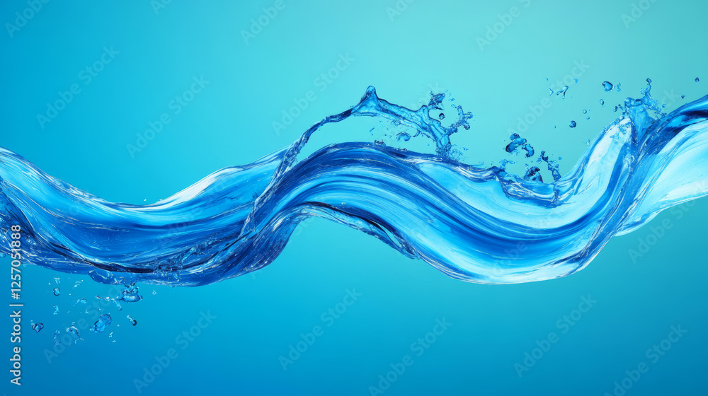 Fluid motion of water waves ocean high-resolution image crystal clear aesthetic nature concept Fluid motion of water waves ocean high-resolution image crystal clear aesthetic nature concept