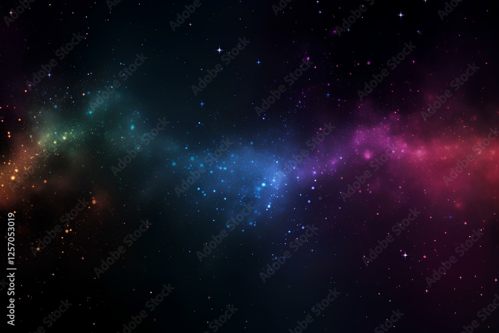 Naklejka premium abstract space background