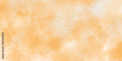 Yellow watercolor background for your design,Aquarelle ink paint paper texture canvas element for grunge text design, vintage card,abstract background for design. Abstract yellow watercolor background