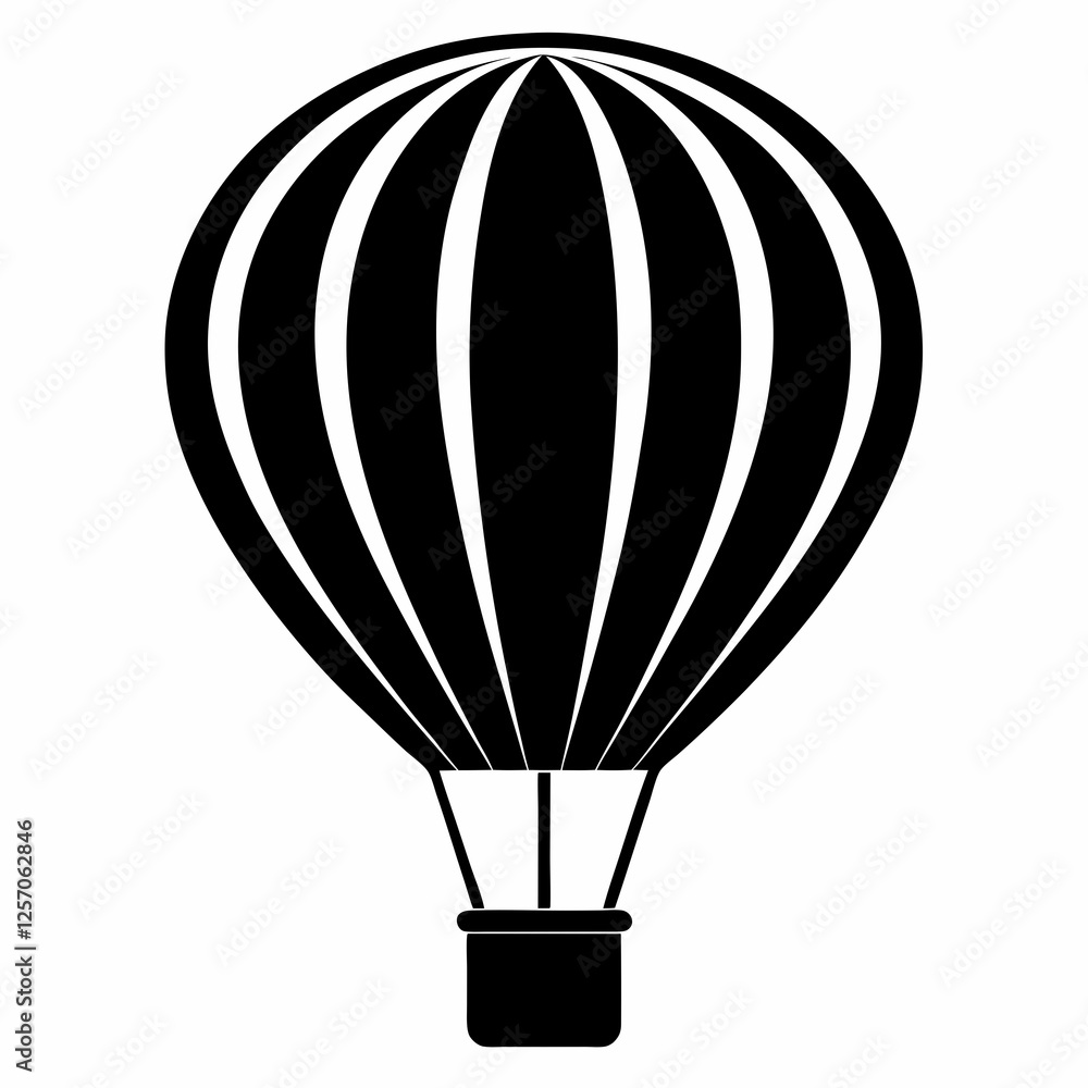 Obraz premium Minimalist Balloon Vector Design