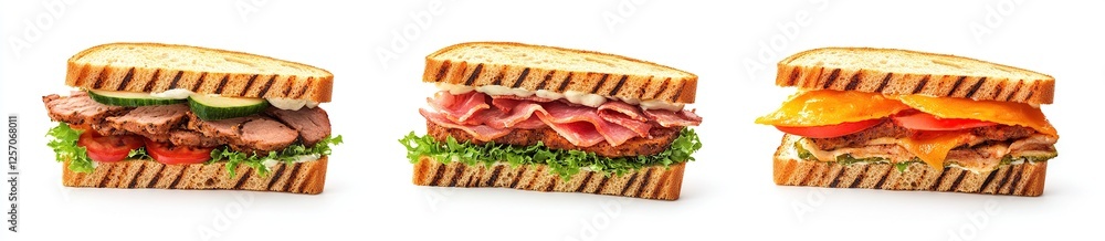 Grilled Sandwiches: Delicious Meat, Cheese, & Veggie Combinations for Lunch Grilled Sandwiches: Delicious Meat, Cheese, & Veggie Combinations for Lunch