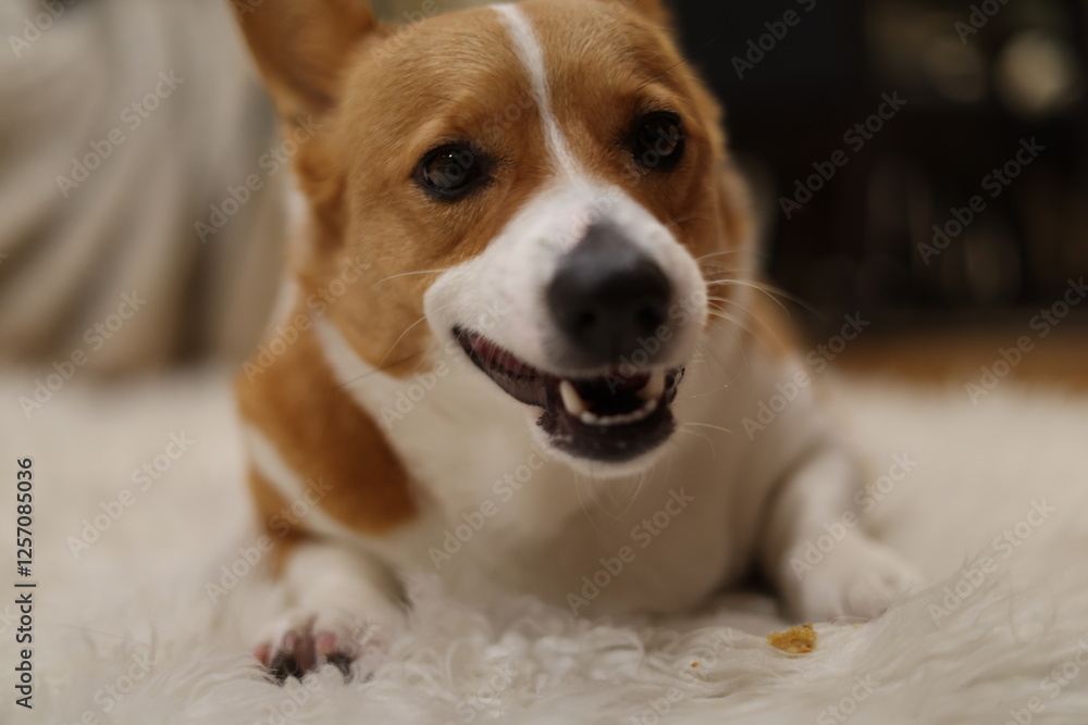 Obraz premium Cute corgi 