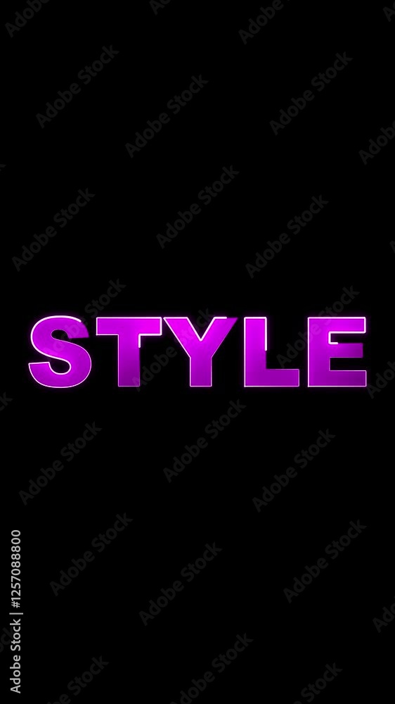 Style pink Color Text Animation, Neon 4K video, Style pink Color Text Animation, Neon 4K video,