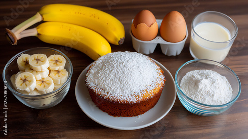 Wallpaper Mural  Cake Ingredients Torontodigital.ca