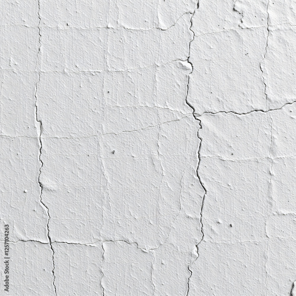 Rough white cement wall texture with visible surface imperfections, fine cracks, and a weathered industrial charm Rough white cement wall texture with visible surface imperfections, fine cracks, and a weathered industrial charm