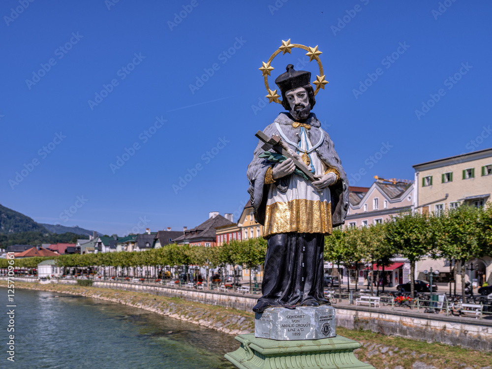 Nepomuk Figur in Bad Ischl