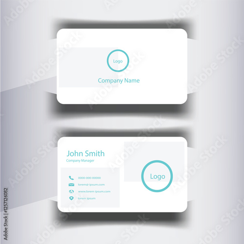 business card template