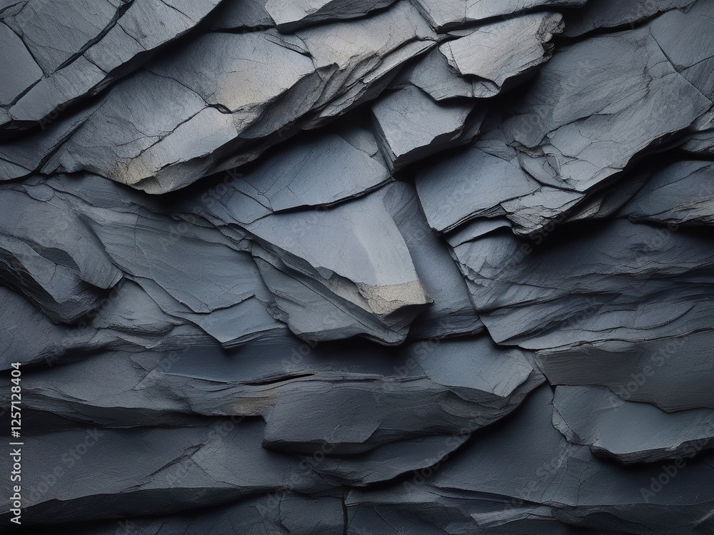 Close-up of a textured, layered slate rock wall showcasing its uneven surface,Slate Rock Textures, Dark Stone Patterns, Natural Slate Background Close-up of a textured, layered slate rock wall showcasing its uneven surface,Slate Rock Textures, Dark Stone Patterns, Natural Slate Background