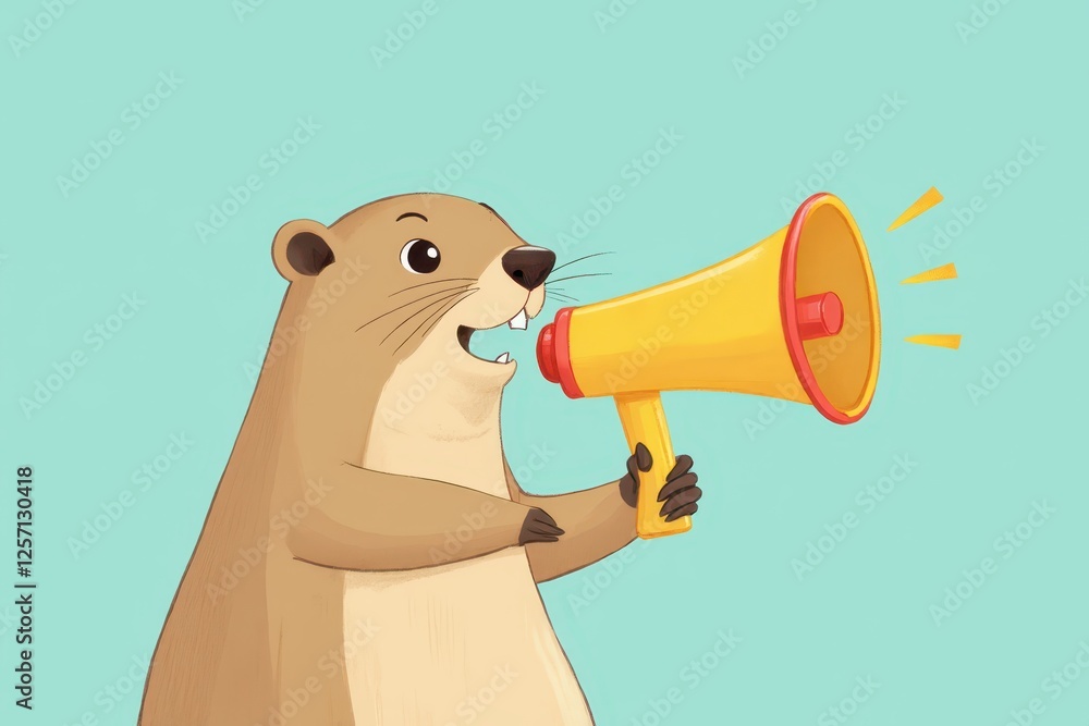 Fototapeta premium groundhog day is coming up on february 2nd, and we're celebrating with a free day of learning