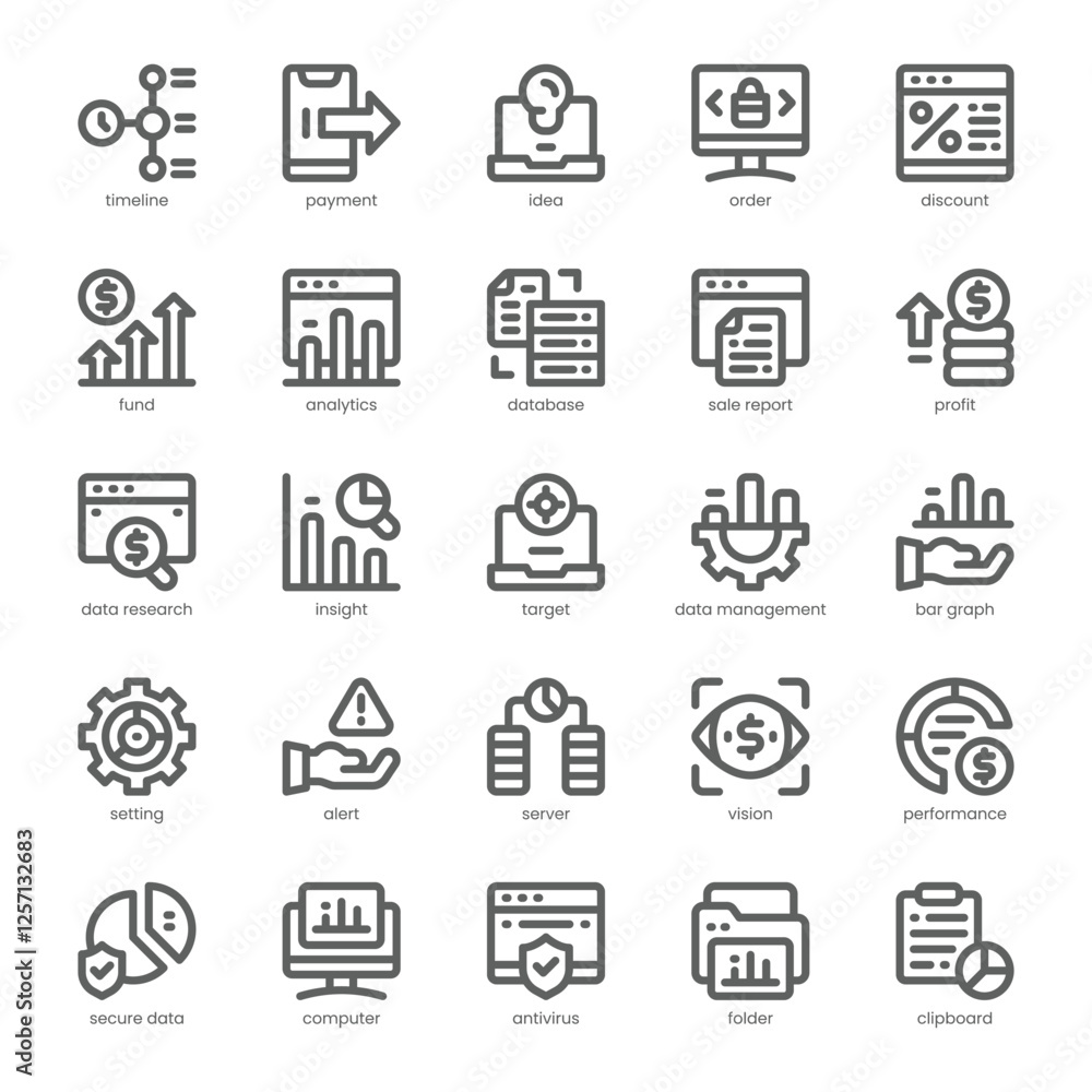 Sales Analytic Icon pack for your website, mobile, presentation, and logo design. Sales Analytic Icon outline design. Vector graphics illustration and editable stroke. Sales Analytic Icon pack for your website, mobile, presentation, and logo design. Sales Analytic Icon outline design. Vector graphics illustration and editable stroke.