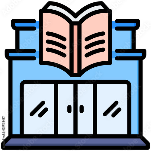 Bookstore Icon
