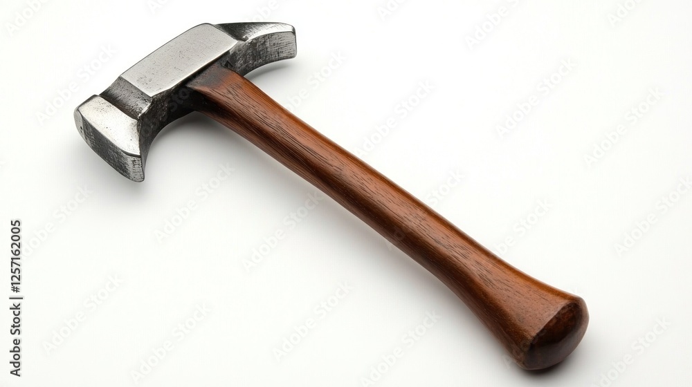Metal Hand Tool on White Background Metal Hand Tool on White Background