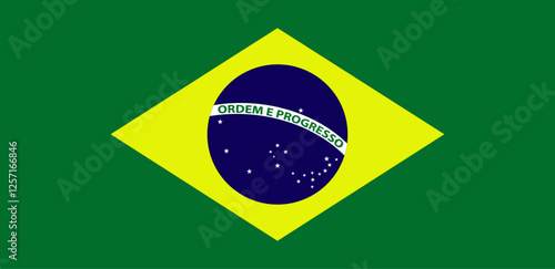 Brazil Flag National Size and Original File