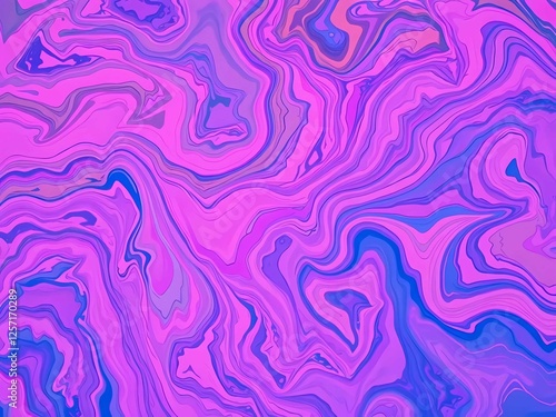 Abstract, dynamic color gradients depicting flowing patterns and organic textures in creative digital art projects photo