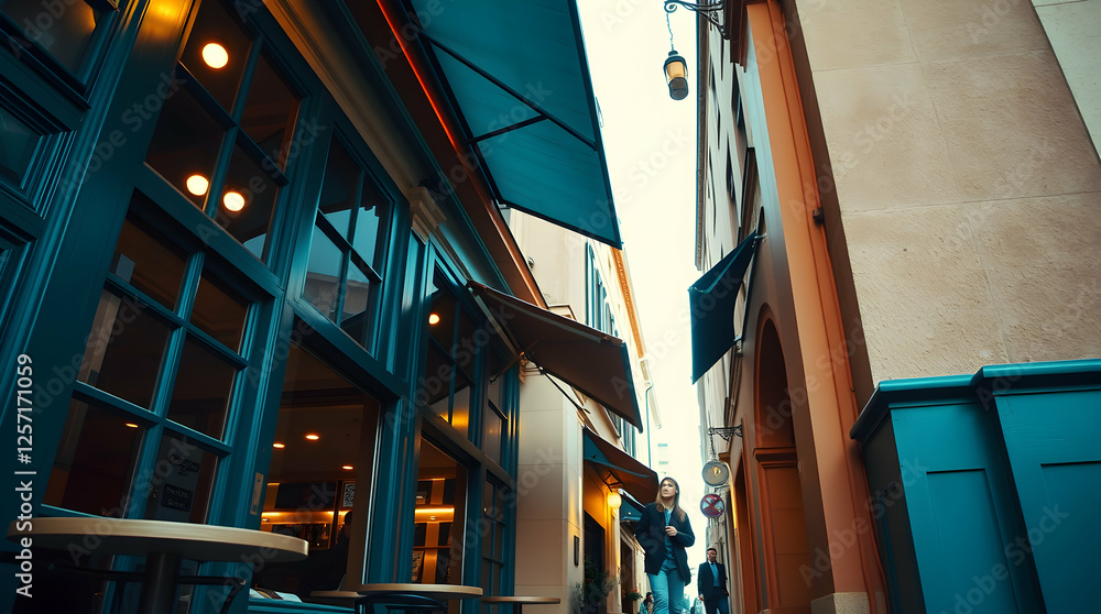 Obraz premium Cozy Coffee Shop Vibes