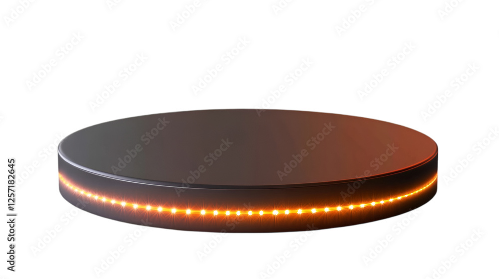 Illuminated Round Platform Modern Design Product Display, Illuminated Round Platform Modern Design Product Display,
