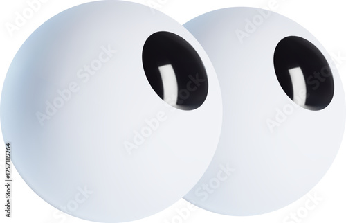 3d Ball Eyes