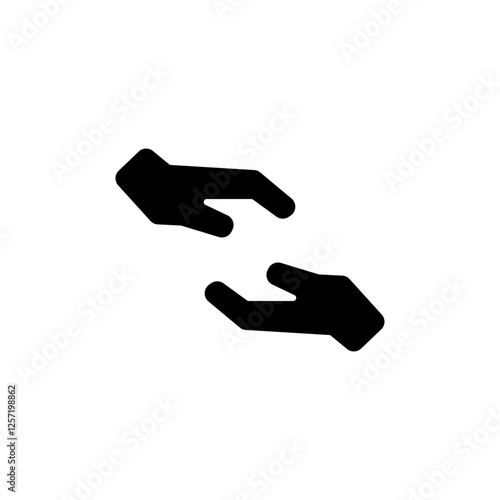 Charity and donation icon