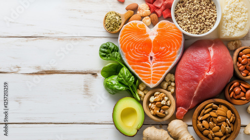 Heart-Healthy Foods: A vibr...