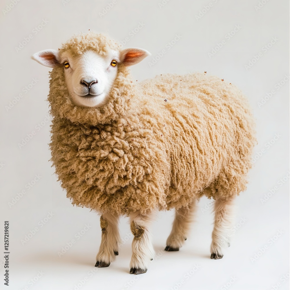 Adorable Fluffy Sheep Farm Animal Soft Wool Brown Tan Cute Peaceful Domestic Fluffy Lamb Gentle Creature White Face Farmland Nature Peaceful Scene Adorable Fluffy Sheep Farm Animal Soft Wool Brown Tan Cute Peaceful Domestic Fluffy Lamb Gentle Creature White Face Farmland Nature Peaceful Scene