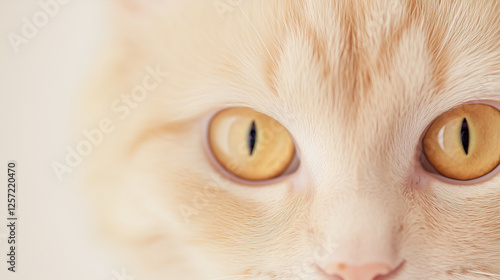 Golden-Eyed Gaze: Close-up ...