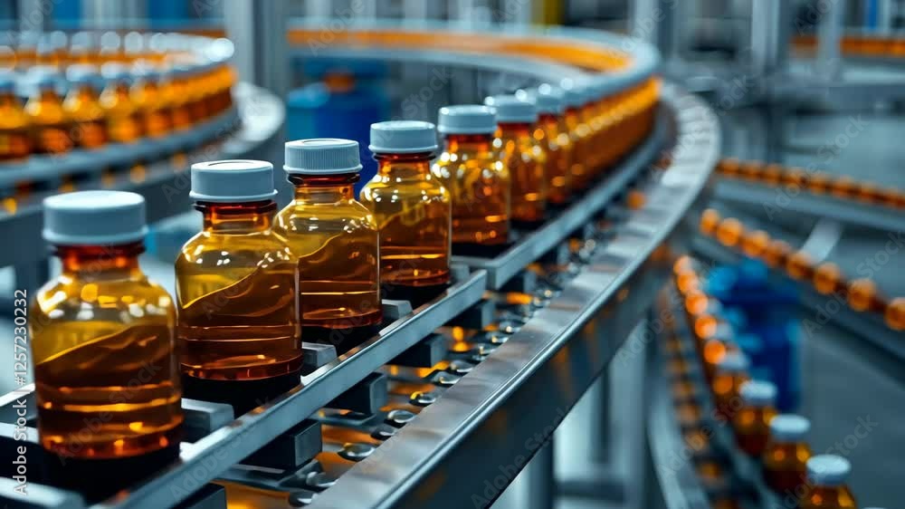 High-tech conveyor system for drug packaging High-tech conveyor system for drug packaging