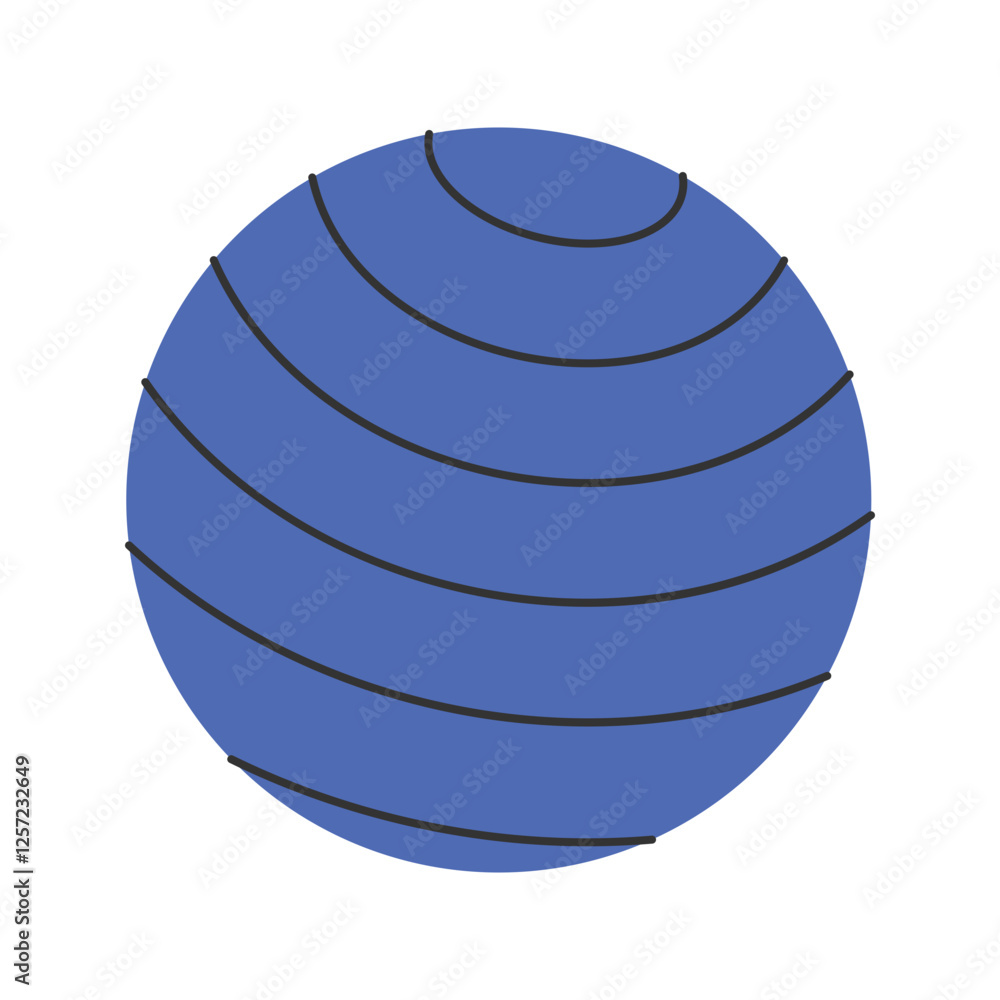 Gym Ball. Another term for the exercise ball, used for balance, flexibility, and core strengthening.