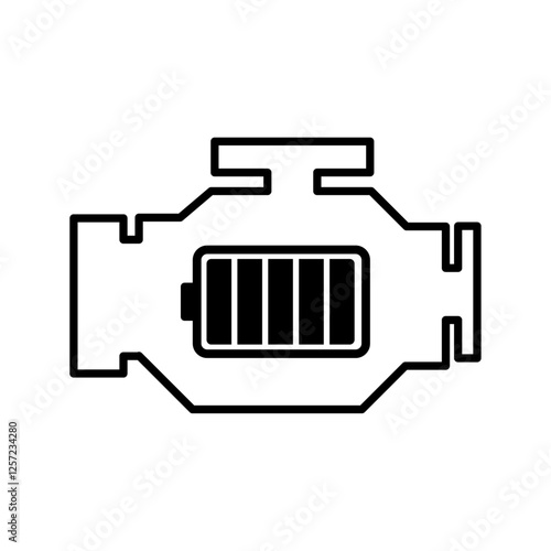 Hybrid Engine Icon