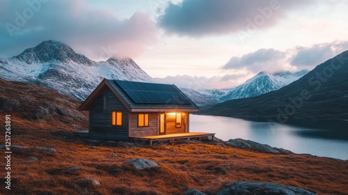 Cozy Off Grid Cabin in Stun...
