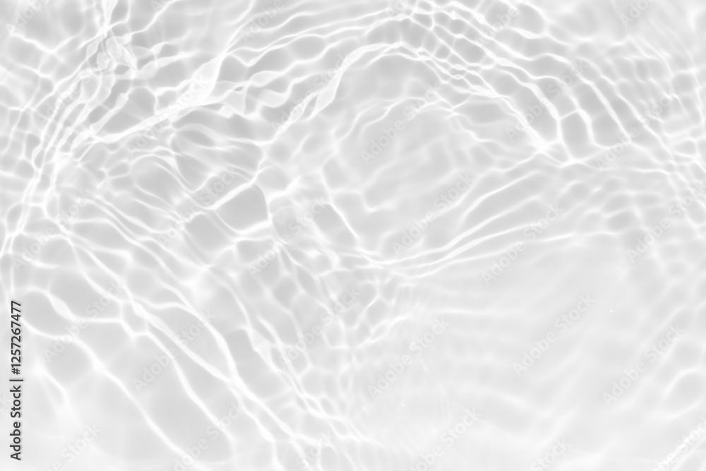 White water with ripples on the surface. Defocus blurred transparent white colored clear calm water surface texture with splashes and bubbles. Water waves with shining pattern texture background. White water with ripples on the surface. Defocus blurred transparent white colored clear calm water surface texture with splashes and bubbles. Water waves with shining pattern texture background.