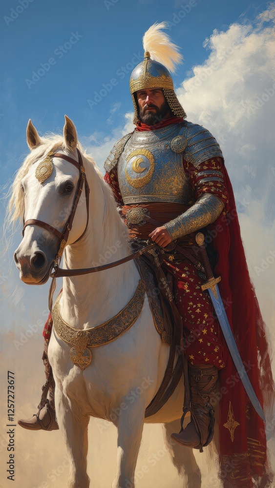 knight on a white horse knight on a white horse