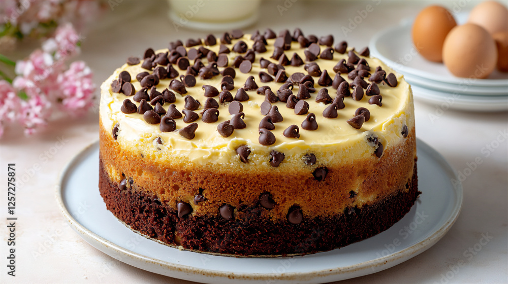 chocolate chip cake chocolate chip cake