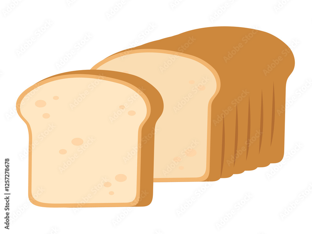 Bread sliced bakery Bread sliced bakery