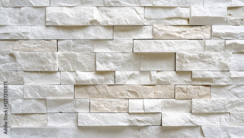 White stone wall texture interior design background (1) photo