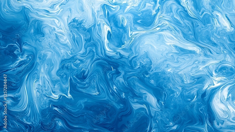 Abstract blue and white swirls. Possible background use Abstract blue and white swirls. Possible background use