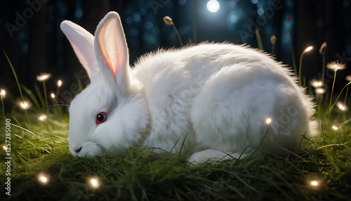 rabbit in the grass