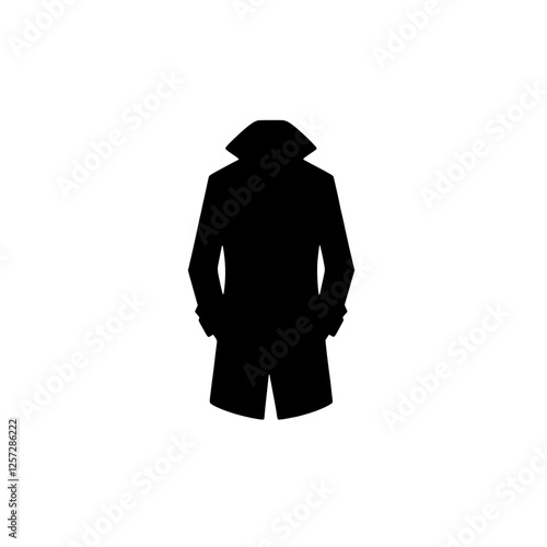 Classic Trench Coat Silhouette 