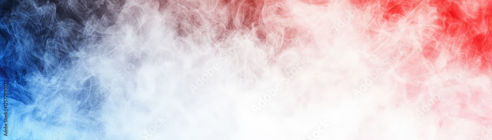 Obraz premium Colorful smoke swirls, abstract background