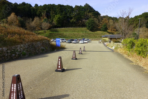 キトラ古墳、駐車場 photo