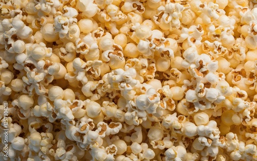 Background of popcorn