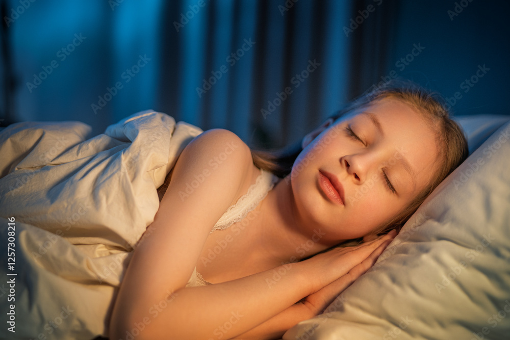 child is sleeping in the bed child is sleeping in the bed