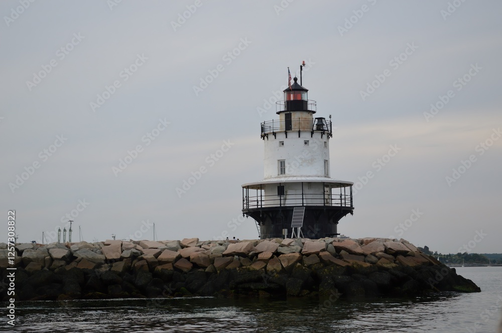 Bug Lighthouse on a gloomy fall day Bug Lighthouse on a gloomy fall day