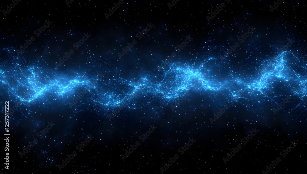 Cosmic energy wave in deep space Cosmic energy wave in deep space