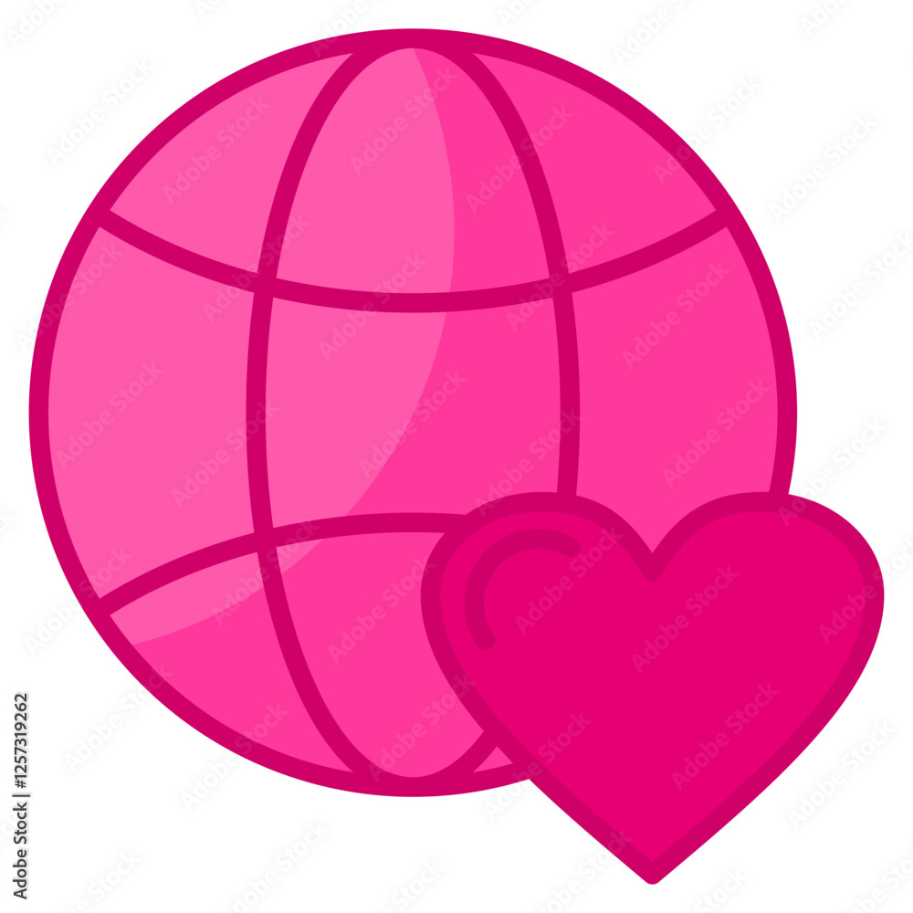 Global Friendship Icon Element For Design Global Friendship Icon Element For Design