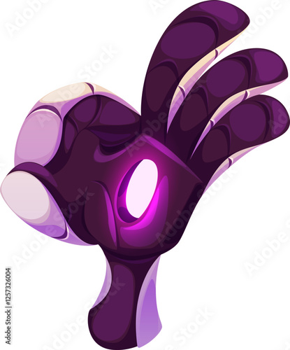 Robot Hand Ok Gesture